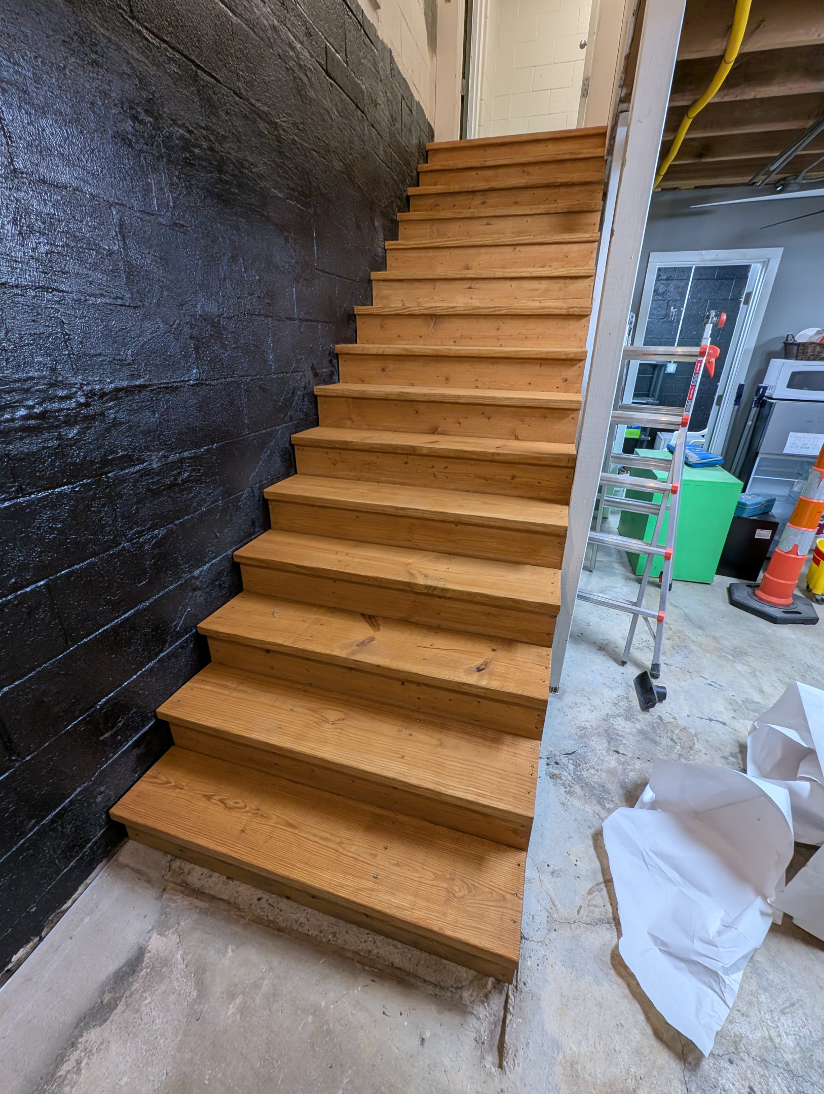 New Stairs - Installed and Seal Coated