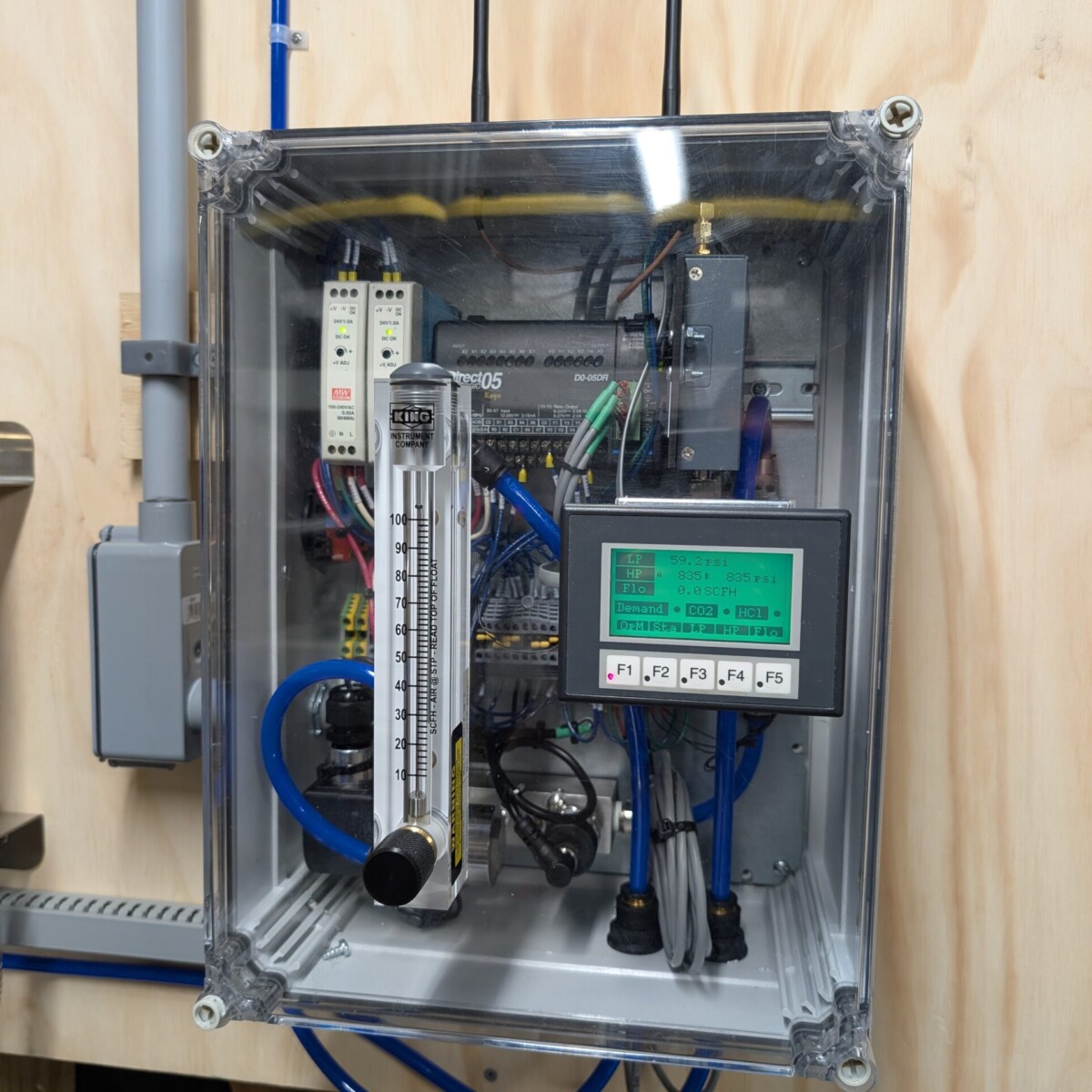 The Carbon Dioxide Controller - Installed