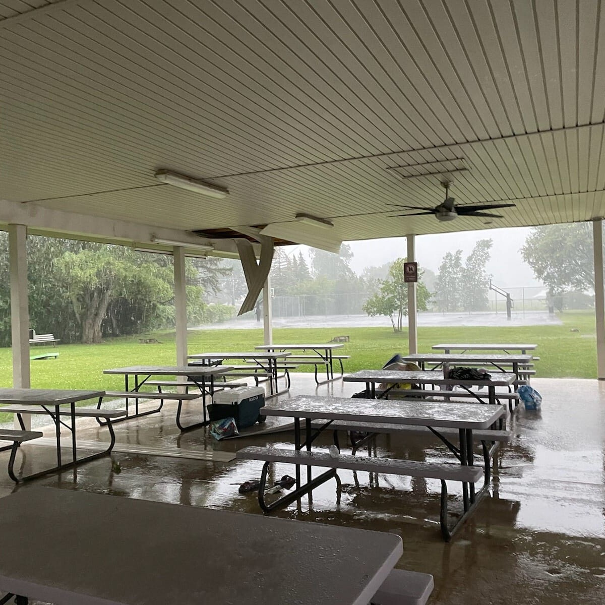 Storm Damage in August 2021