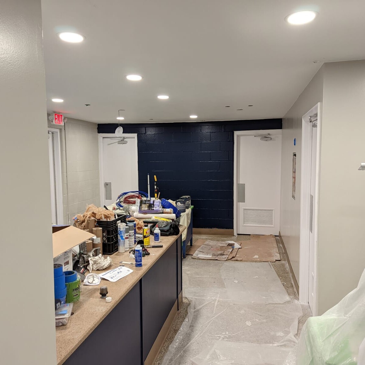 Painting in progress. Taken April 9th, 2022. Painting in Progress #1