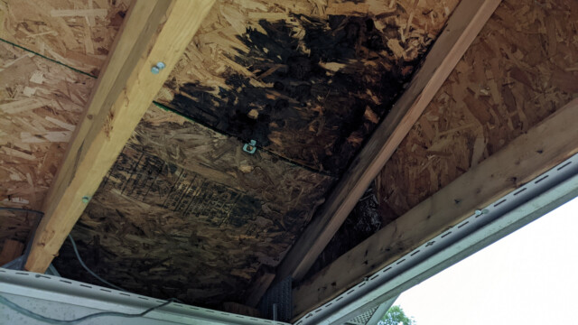 Water Damage in August 2021