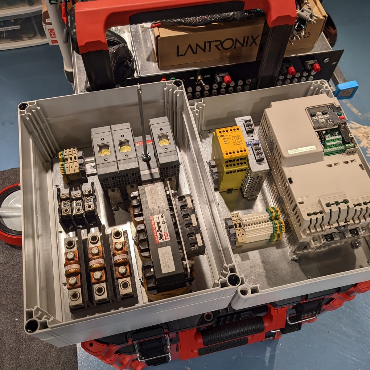 Initial VFD Panel Placement