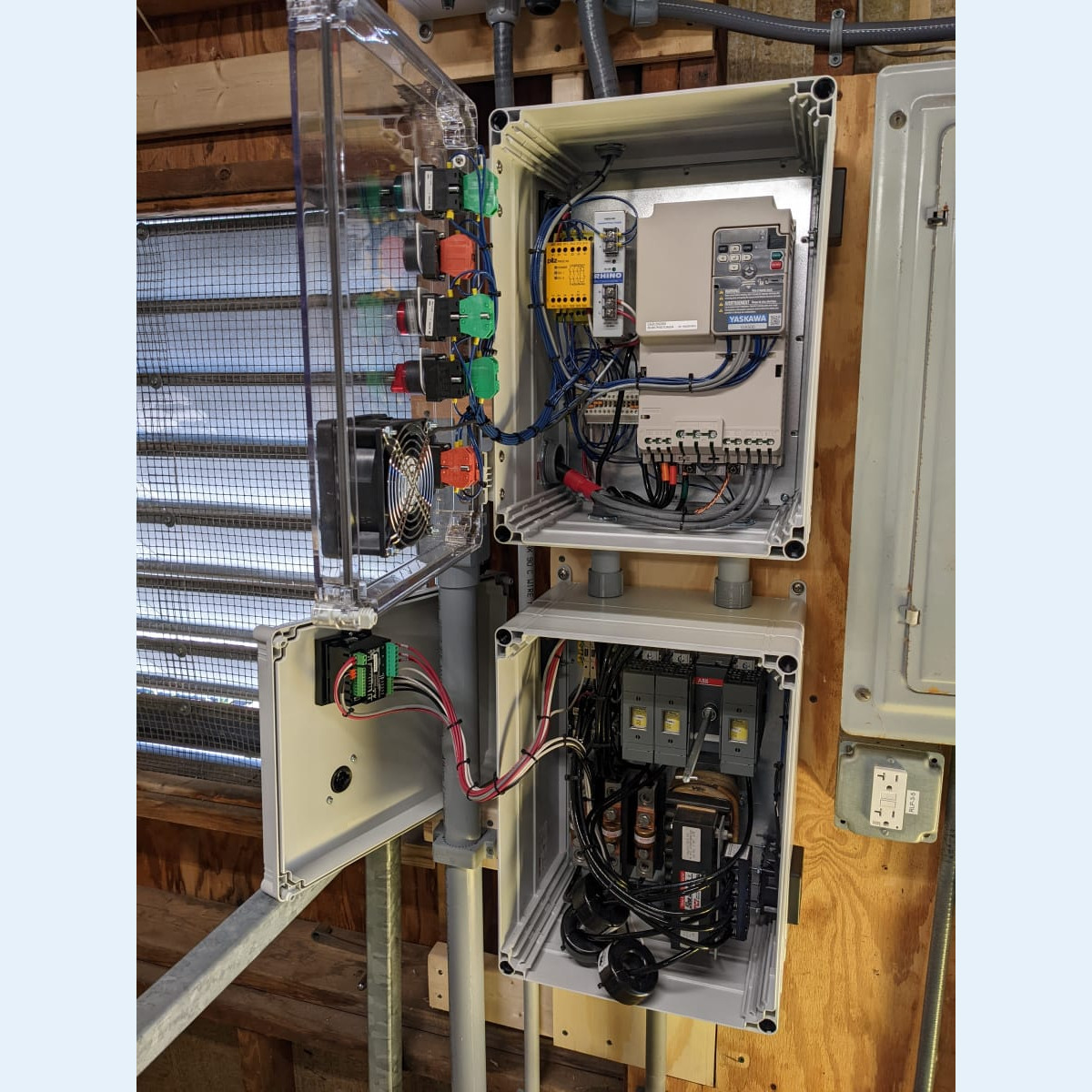 VFD Installed Wiring #1