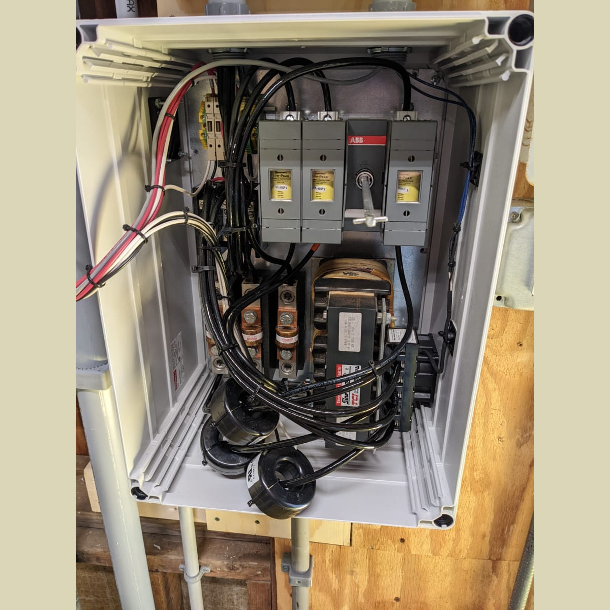 VFD Installed Wiring #2