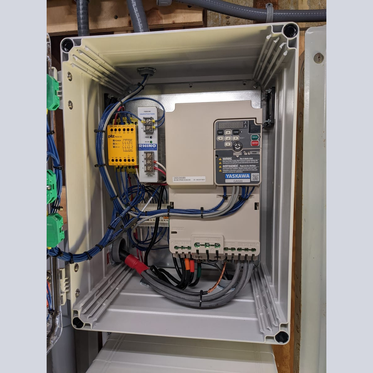 VFD Installed Wiring #3