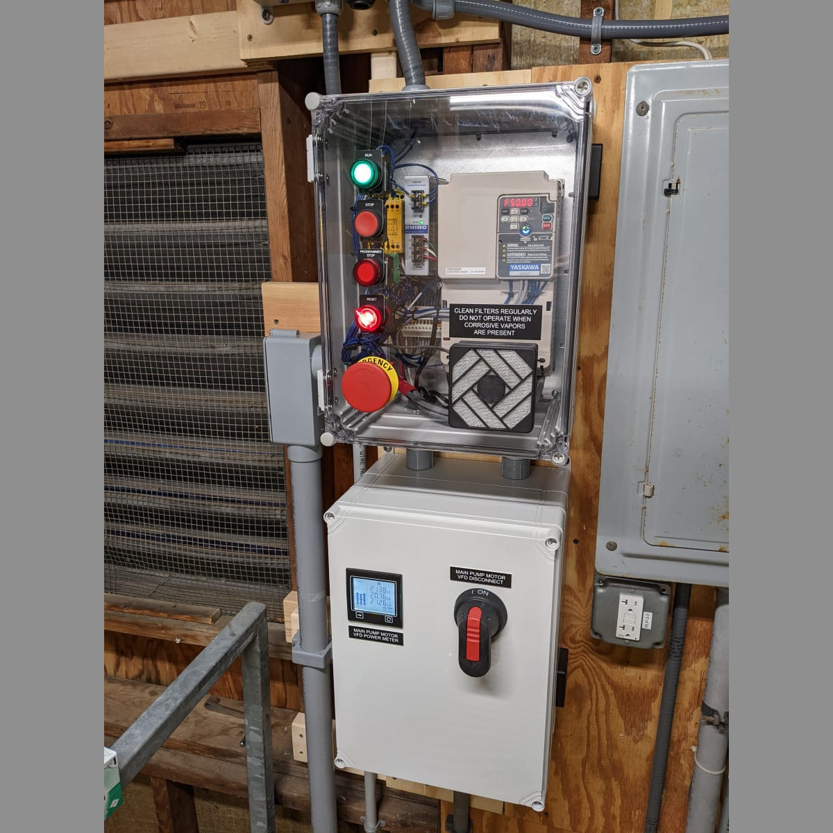 VFD Final Installation #1