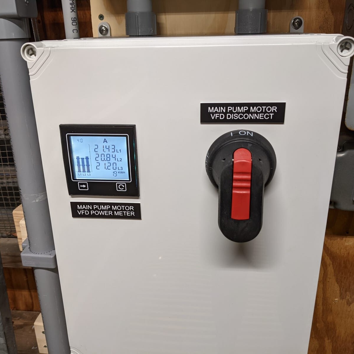 VFD Final Installation #2