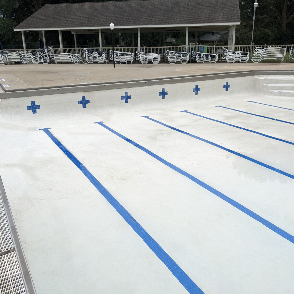 Empty Pool on September 6th