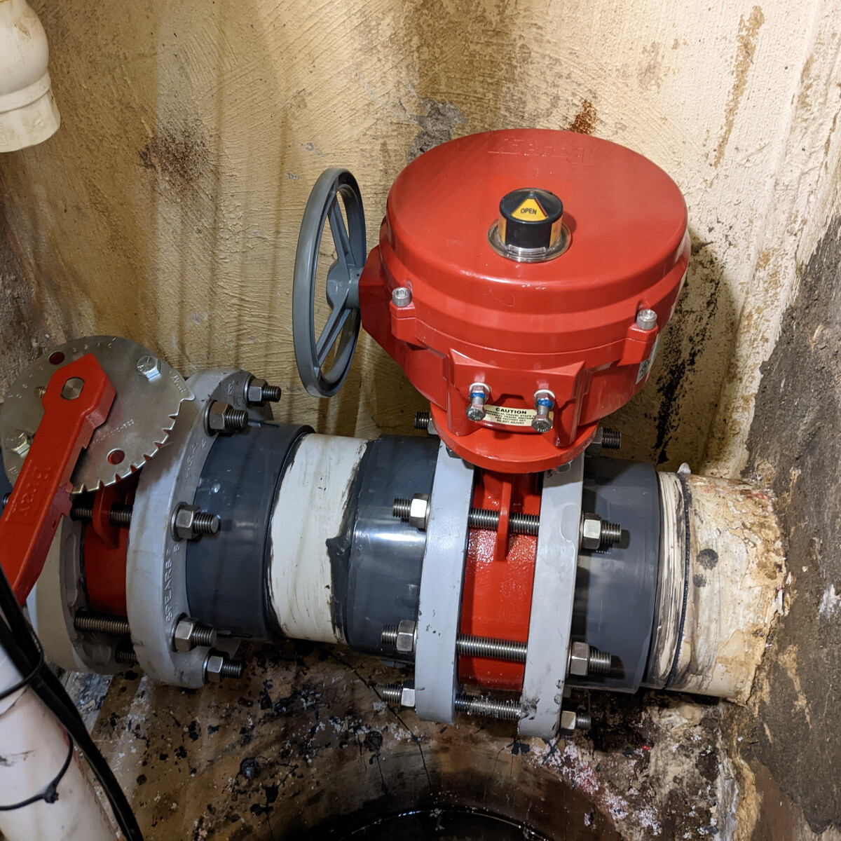 New Main Drain Valves