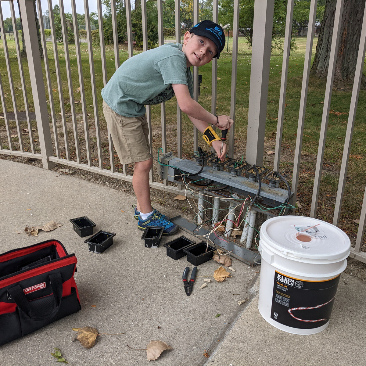 Removing the Old Lights