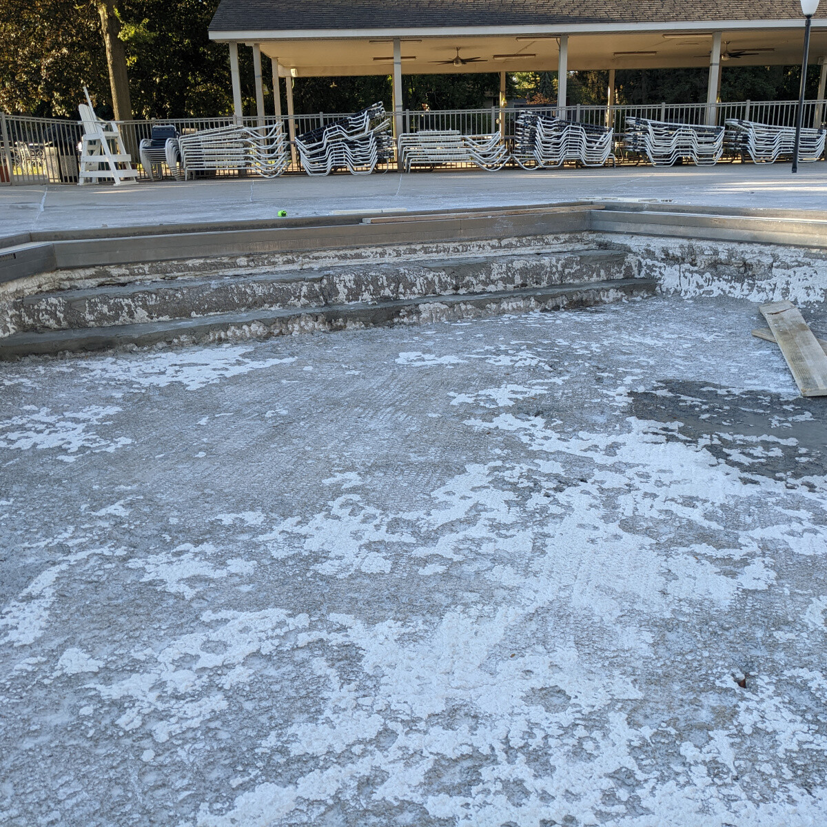 Baby Pool South Stairs