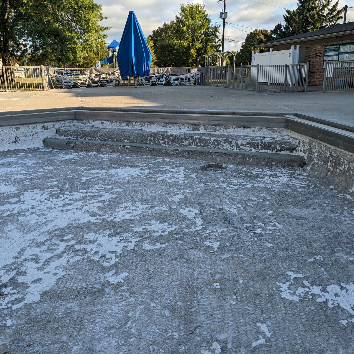 Baby Pool North Stairs