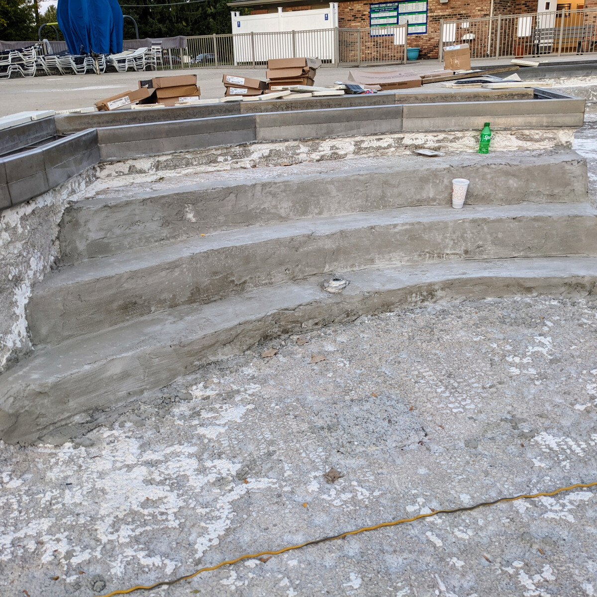 North Stairs Concrete Repair