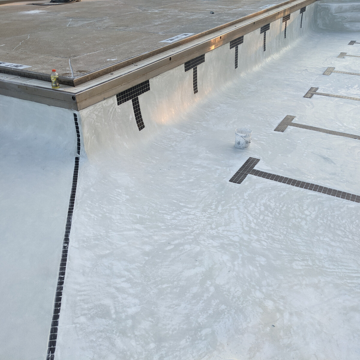 Baby Pool to Main Pool Transition Area