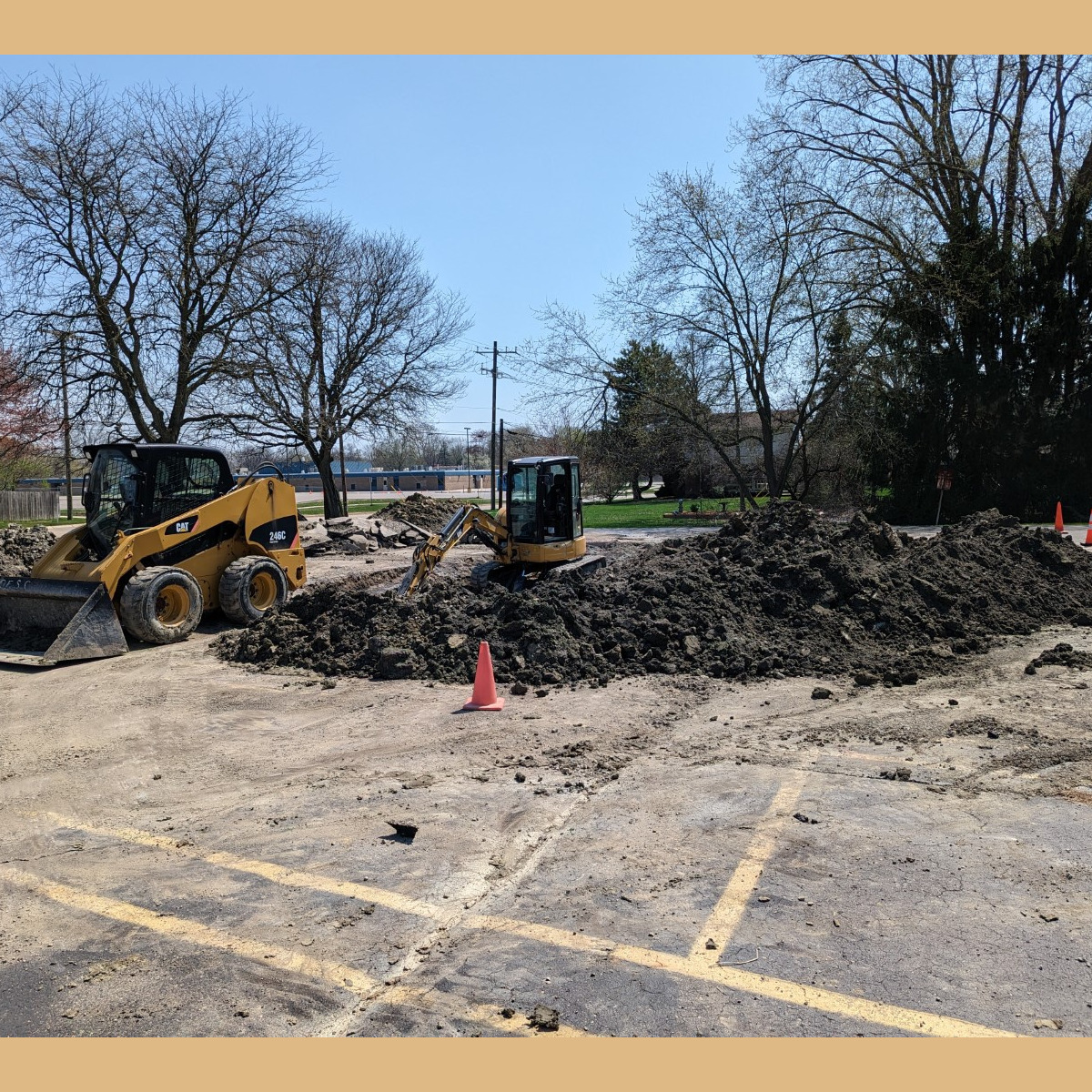 The Job Site on Day 2