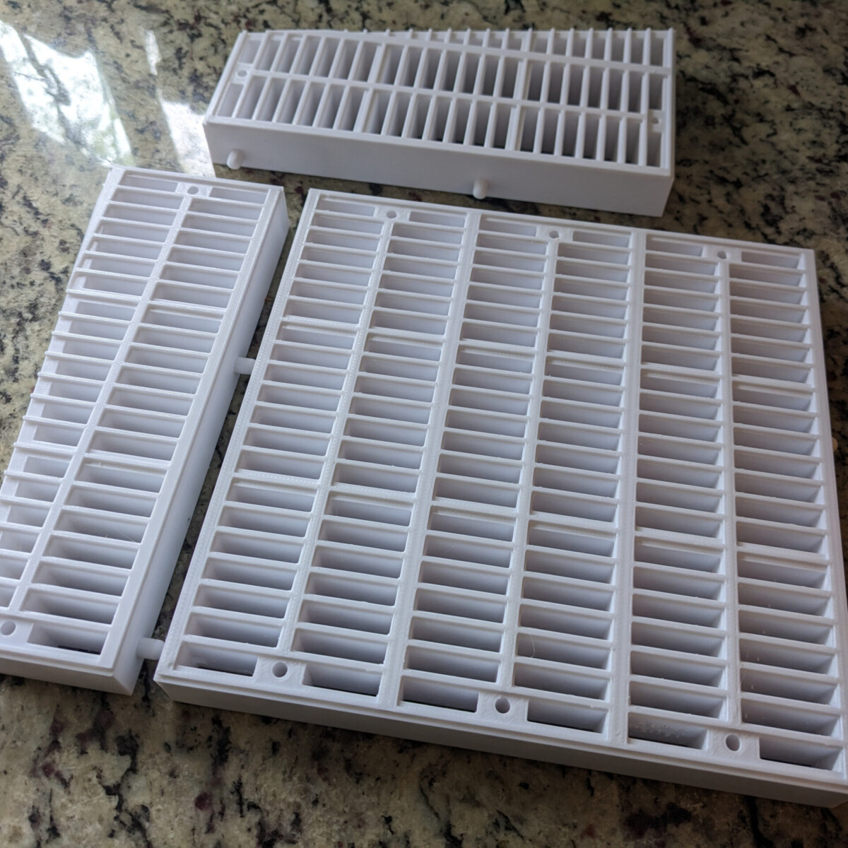 Example 3D-Printed Grates