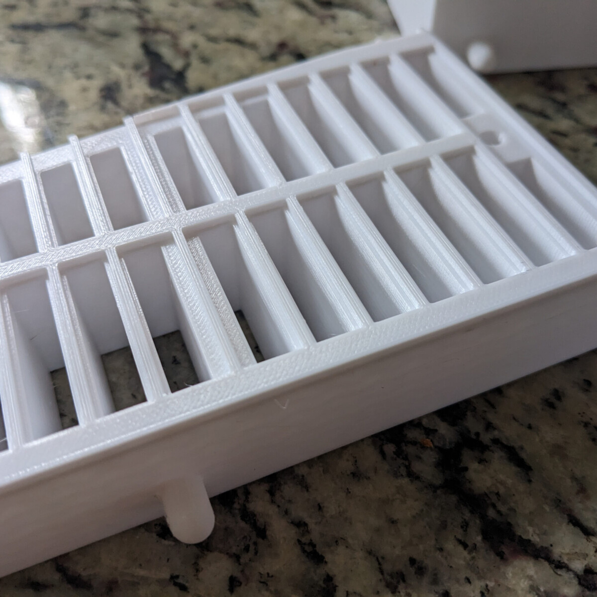 Example Angular 3D-Printed Grate